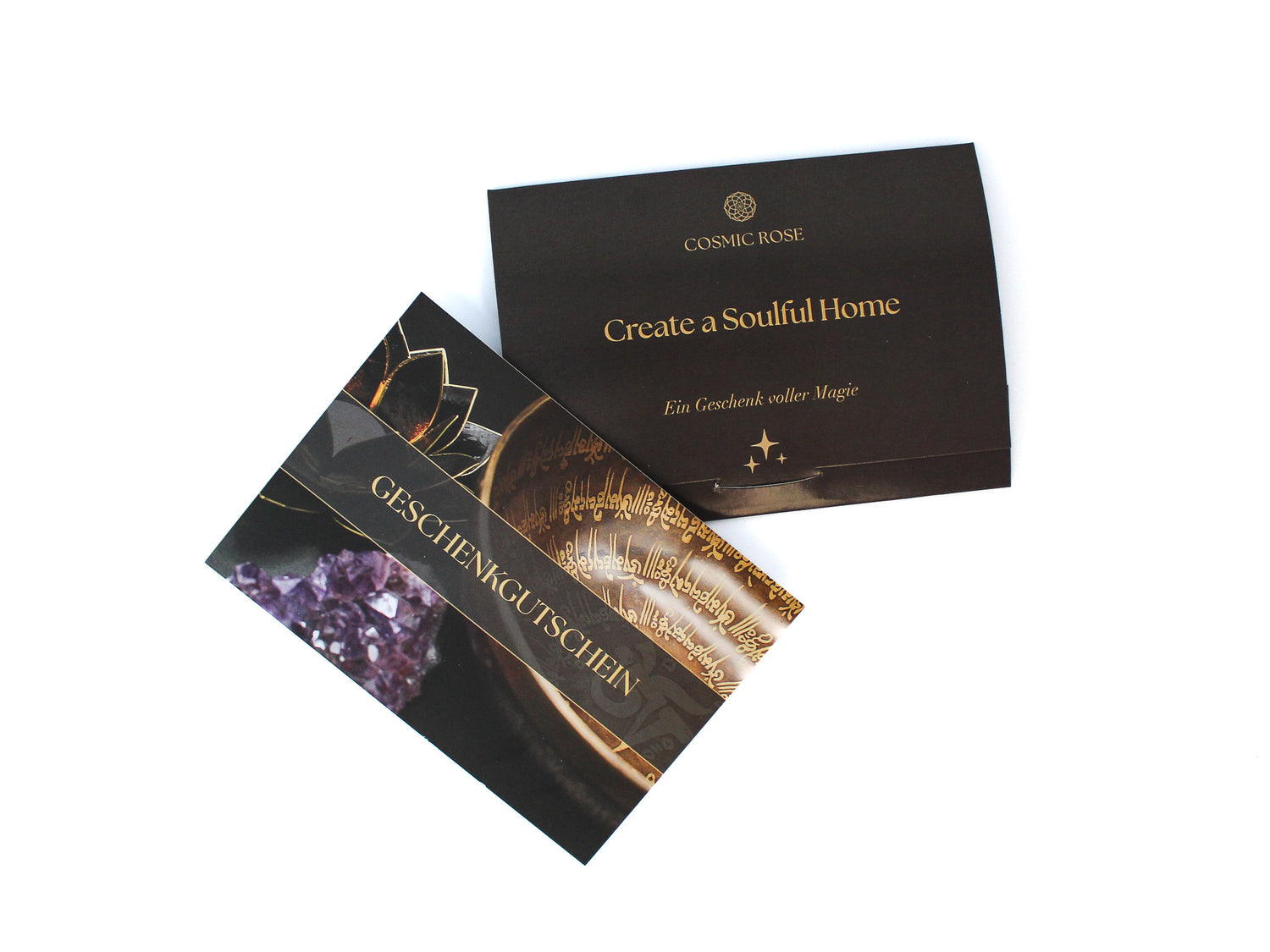 CosmicRose Geschenkgutschein – stilvoll schenken, bewusst Freude machen